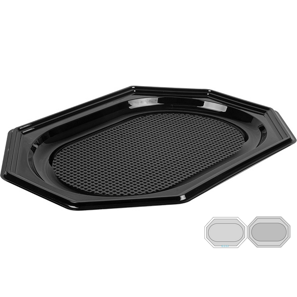 Black Catering Tray RPET